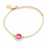 Armlenkje med rund cabochon, 1574