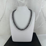 KONGE, oksidert halskjede, 1,5 mm tråd