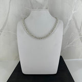 KONGE, lyst halskjede, 1 mm tråd