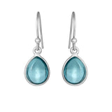 Øyrepynt med dropeforma cabochon, 5249