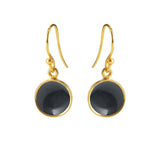 Øyrepynt med rund cabochon, 5521