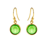 Øyrepynt med rund cabochon, 5521