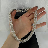 KONGE, lyst halskjede, 2 mm tråd