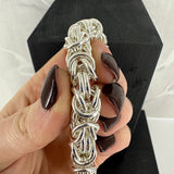 KONGE, lys armlenkje, 2 mm tråd