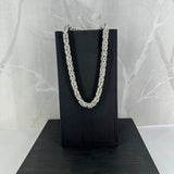 KONGE, lyst halskjede, 1,5 mm tråd, langt