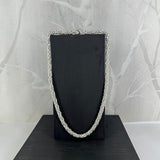 KONGE, lyst halskjede, 1,2 mm tråd