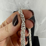 KONGE, lyst halskjede, 1 mm tråd