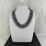 BRYNJE, oksidert halskjede, 2 mm tråd