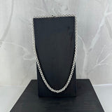 ANKER DOBBEL, lyst halskjede, 1 mm tråd