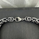 KONGE, oksidert armlenkje, 1,5 mm tråd