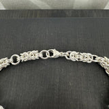 KONGE med ledd, lys armlenkje, 1 mm tråd