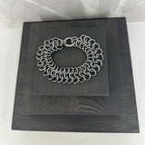 BRYNJE, oksidert armlenkje, 2 mm tråd