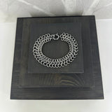 BRYNJE, oksidert armlenkje, 1,5 mm tråd