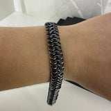 BRYNJE, oksidert armlenkje, 1,2 mm tråd