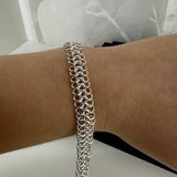 BRYNJE, lys armlenkje, 1 mm tråd