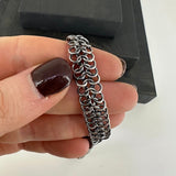 BRYNJE, oksidert armlenkje, 1 mm tråd