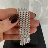 BRYNJE 7 rader, lys armlenkje, 1 mm tråd