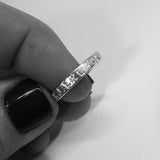 3 mm ring med eit ord/namn