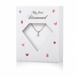 Min første diamant 0,03 ct - kvitt eller gult gull