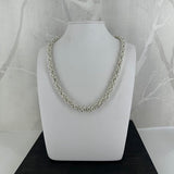 KONGE, lyst halskjede, 1,2 mm tråd