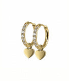 ELISE crystal hoops