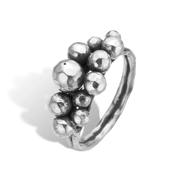 Rose Buds Silver Cluster 11 (Str 52)