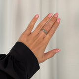 Waldorf Slim Silver Ring (str. 56)