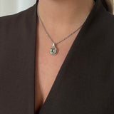 Frida Plain Ametyst Large, anheng