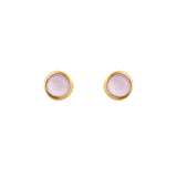 Små studs med rund cabochon, 5535