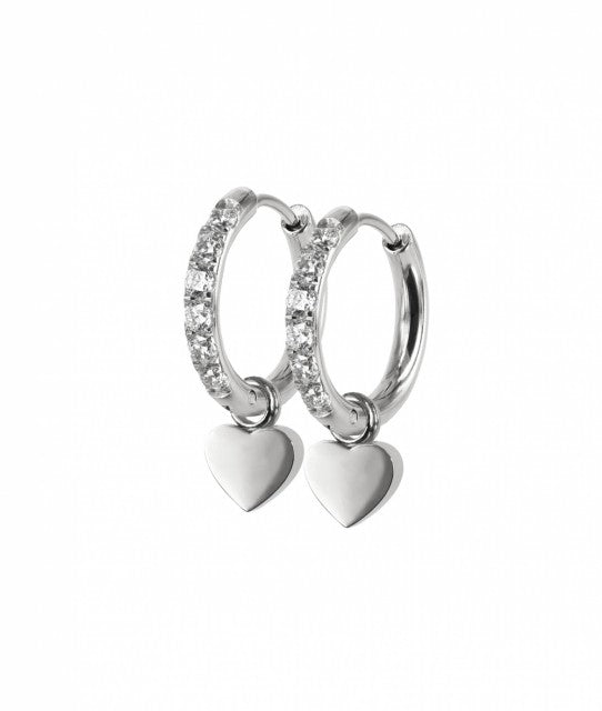 ELISE crystal hoops