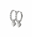 ELISE crystal hoops