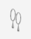 BELLA hoops, store øyreringar
