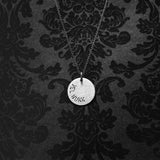 2 cm amulett med eigen tekst