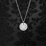 2 cm amulett med eigen tekst