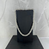 KONGE, lyst halskjede, 1,5 mm tråd