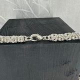 KONGE, lyst halskjede, 1,2 mm tråd