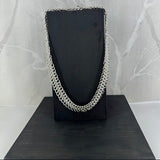 BRYNJE, lyst halskjede, 1,5 mm tråd