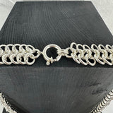 BRYNJE, lyst halskjede, 1,5 mm tråd