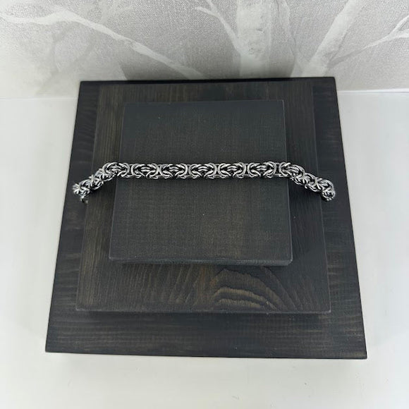 KONGE, oksidert armlenkje, 1,5 mm tråd