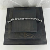 KONGE, oksidert armlenkje, 1 mm tråd