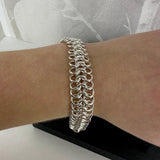 BRYNJE, lys armlenkje, 1,5 mm tråd