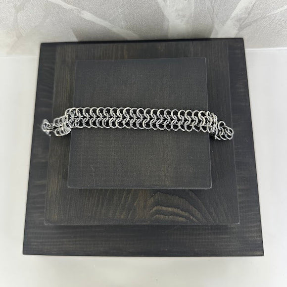 BRYNJE, oksidert armlenkje, 1,5 mm tråd