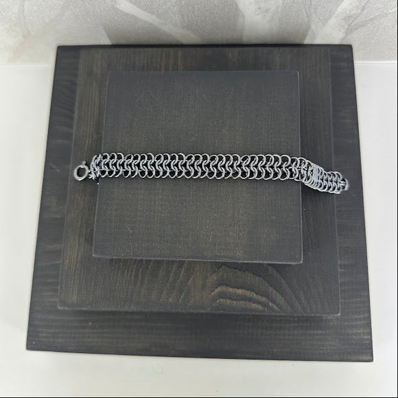 BRYNJE, oksidert armlenkje, 1,2 mm tråd