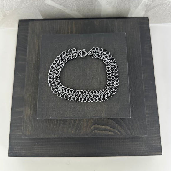 BRYNJE, oksidert armlenkje, 1,2 mm tråd