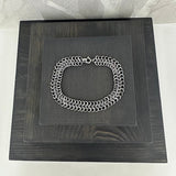 BRYNJE, oksidert armlenkje, 1 mm tråd