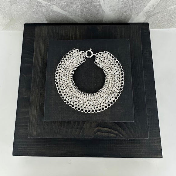 BRYNJE 7 rader, lys armlenkje, 1 mm tråd