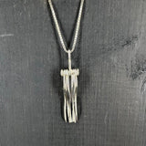 Veneziansk sølvkjede 0,9 mm lyst