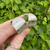 Ring eller skjerfring av eige bestikk