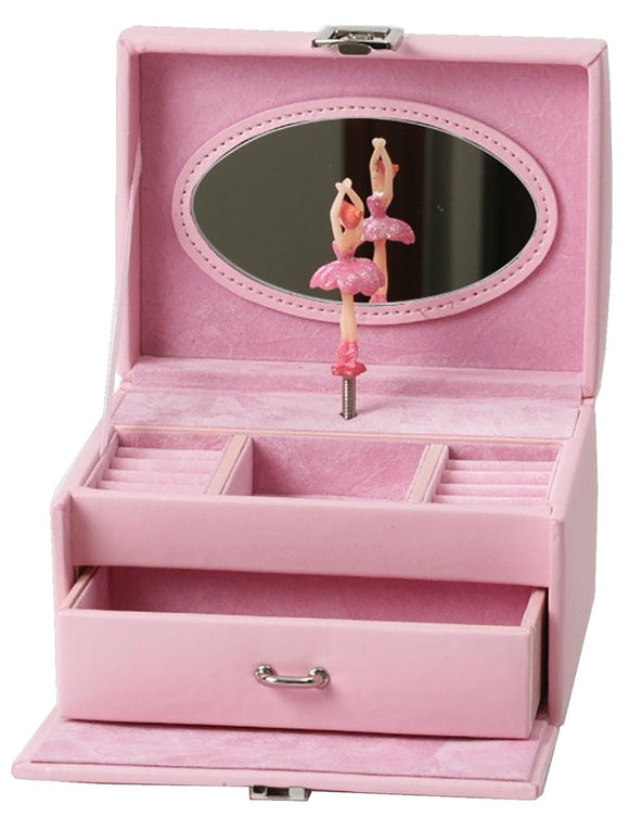 Smykkeskrin med dansande ballerina