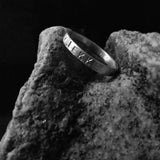 3 mm ring med eit namn/ord